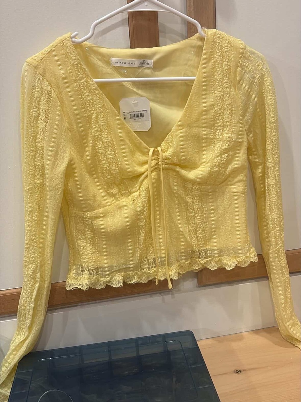 Boston Bell Sleeve Lace Top - Picture 5 of 5